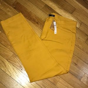 Mustard yellow size 8 gap pants